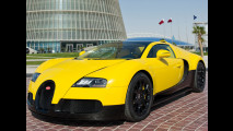 Bugatti Veyron 16.4 Grand Sport: gialla per il Qatar 