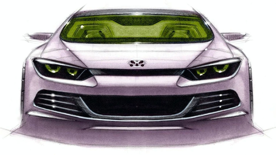 Volkswagen Scirocco design sketches