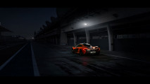 La McLaren P1 concept sul circuito del Bahrain