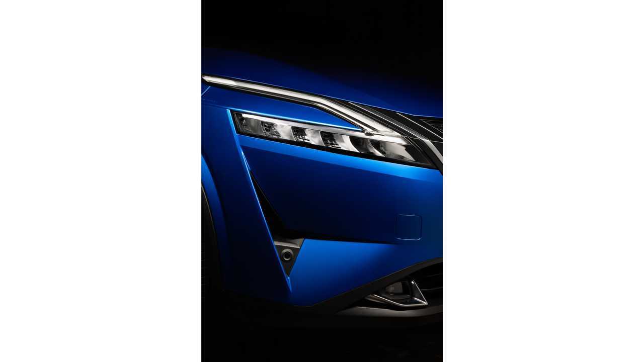 Nissan Qashqai (2021) Teaser Scheinwerfer