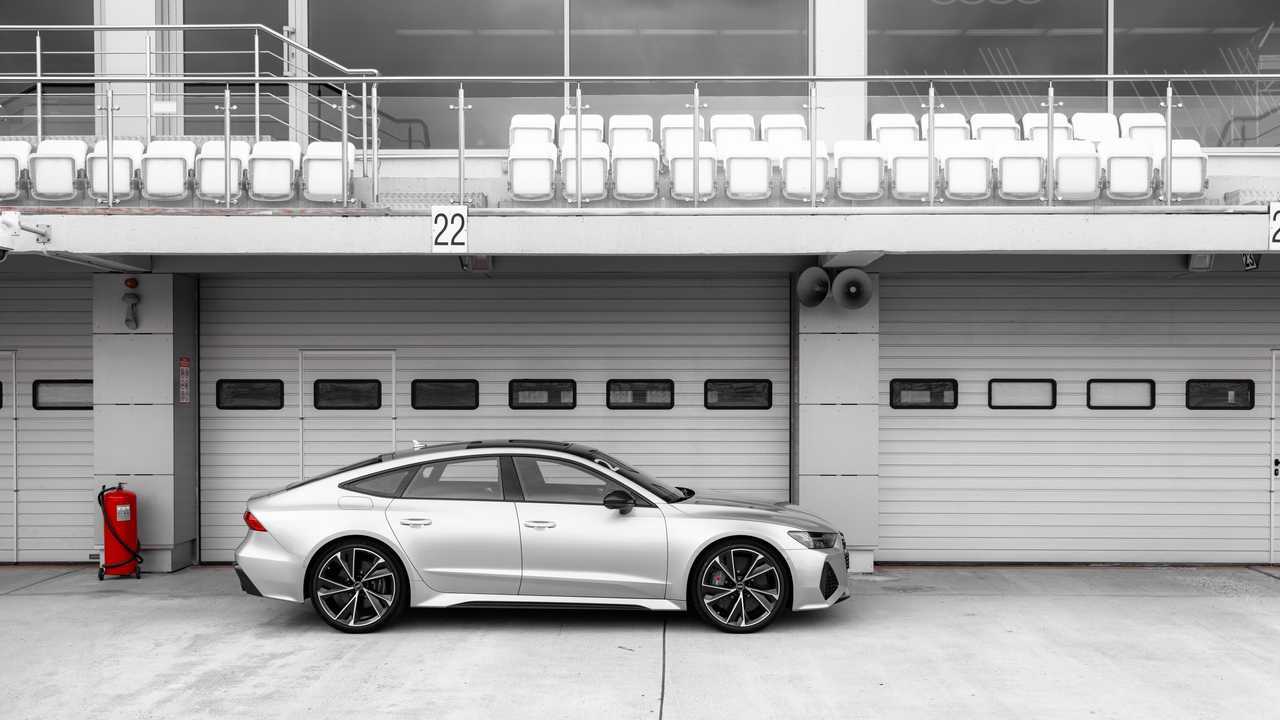 Audi RS 7 Sportback на треке Moscow Raceway