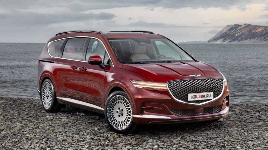 Rendering Minivan Mewah Genesis, Akankah Jadi Prioritas Produksi?