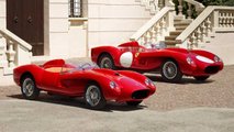 Ferrari Testa Rossa J Skala Replica Tampilan Depan