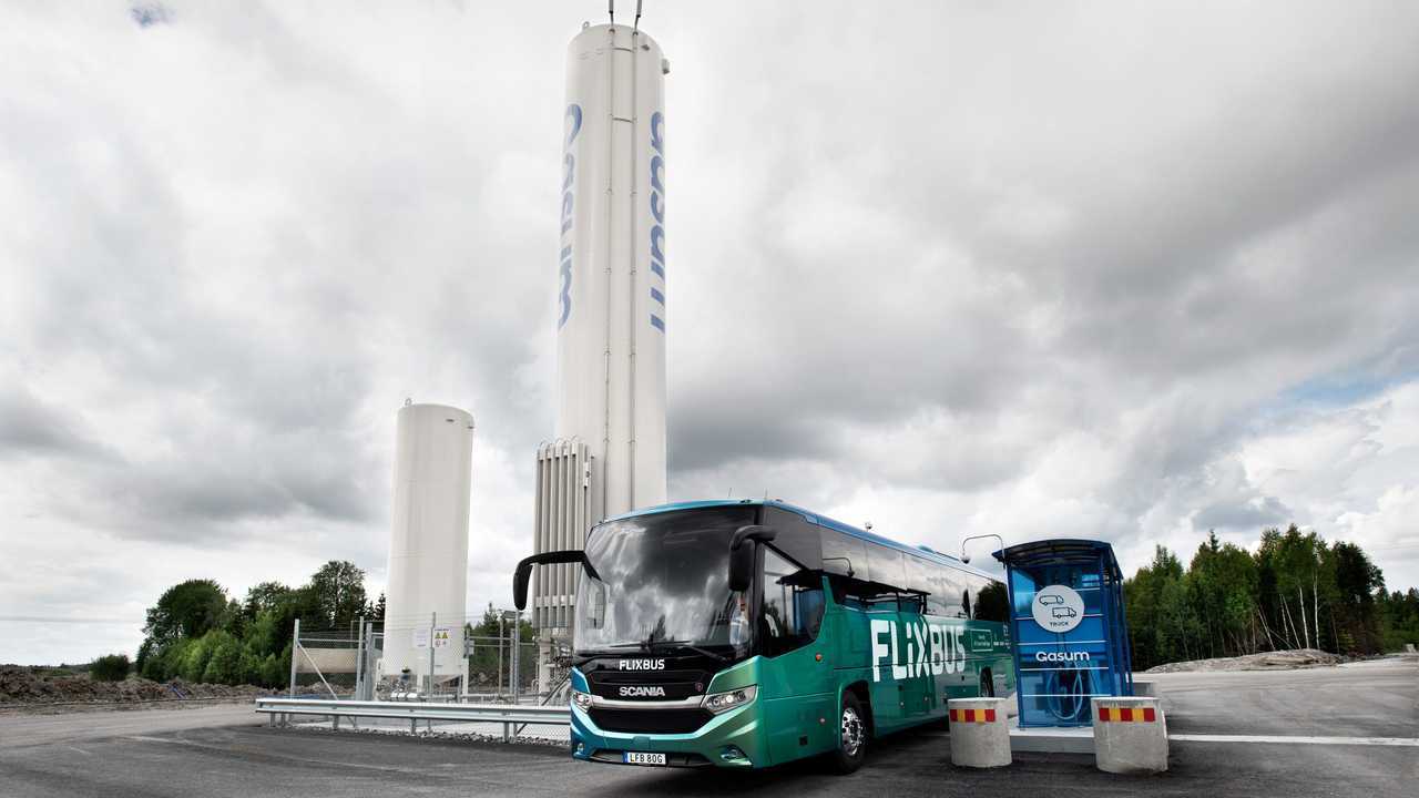 Il primo autobus Scania a biogas al mondo
