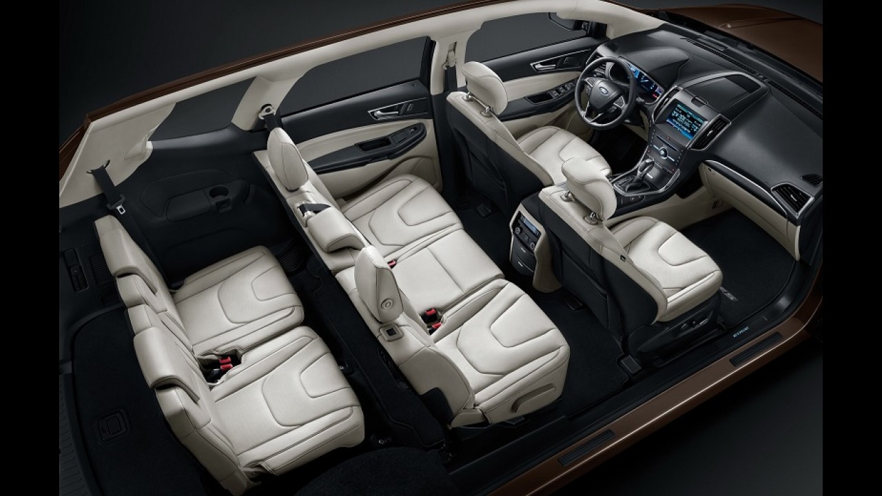 Ford Edge 2015 fica grandão com versão de 7 lugares exclusiva para a China