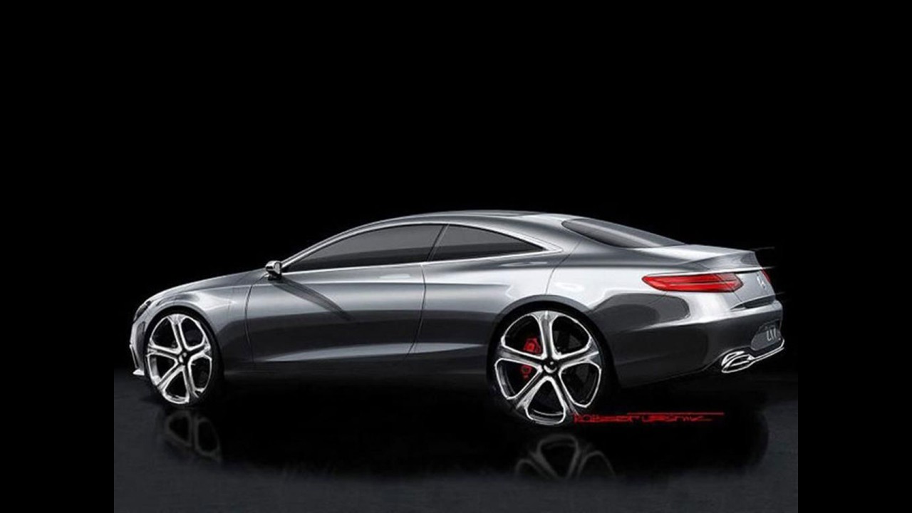 Mercedes apresentará o Classe S Coupe Concept em Frankfurt
