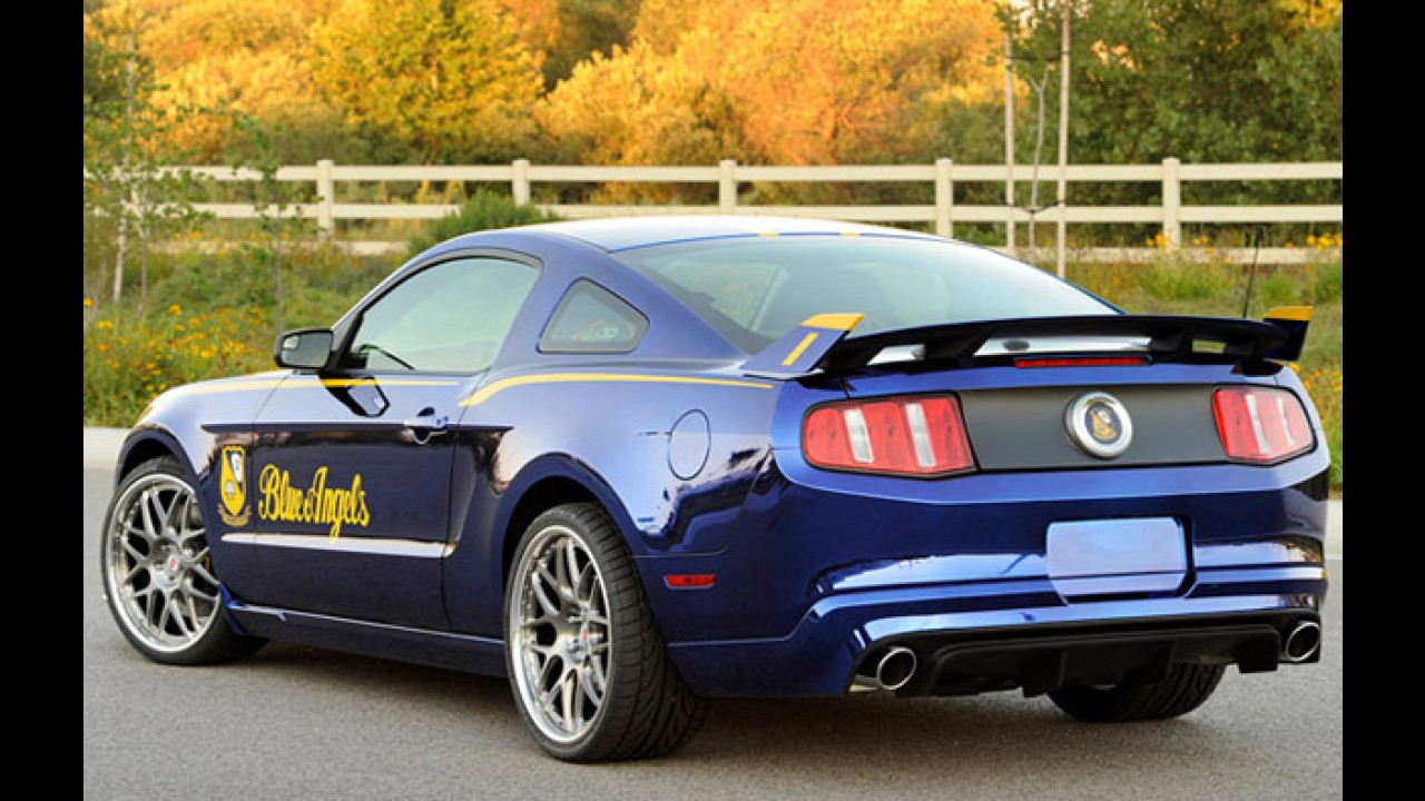 Ford Mustang Blue Angels é leiloado