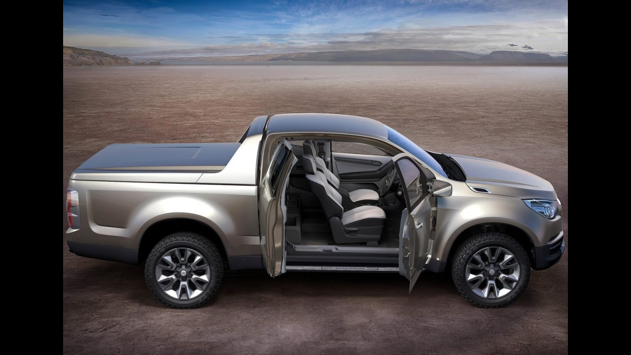 É a cara da Nova S10: Chevrolet revela a Colorado Concept 2011