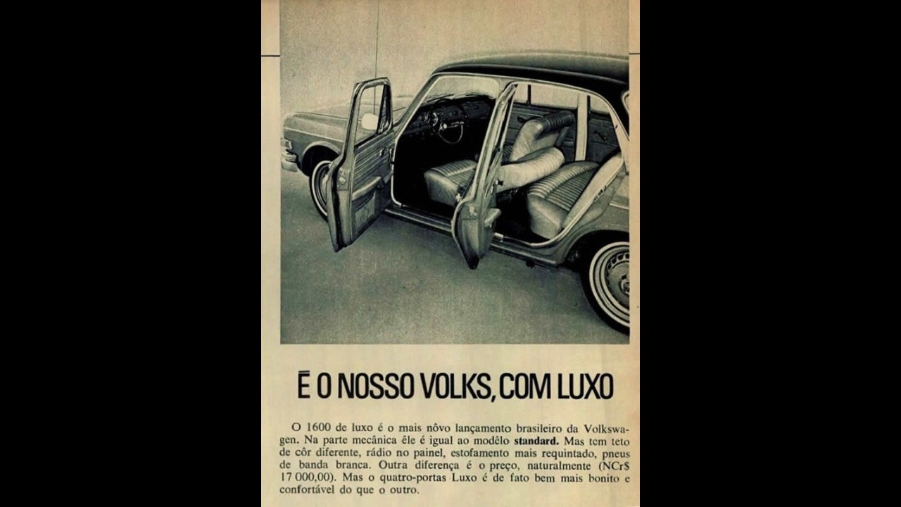 Carros para sempre: Volkswagen 1.600, o “Zé do Caixão”