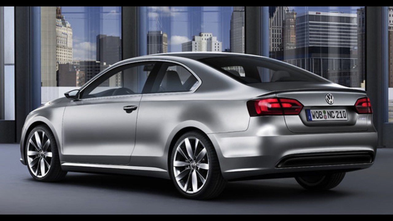 Salão de Detroit: Volkswagen apresenta o Novo Compact Coupé Concept (Jetta Coupé)
