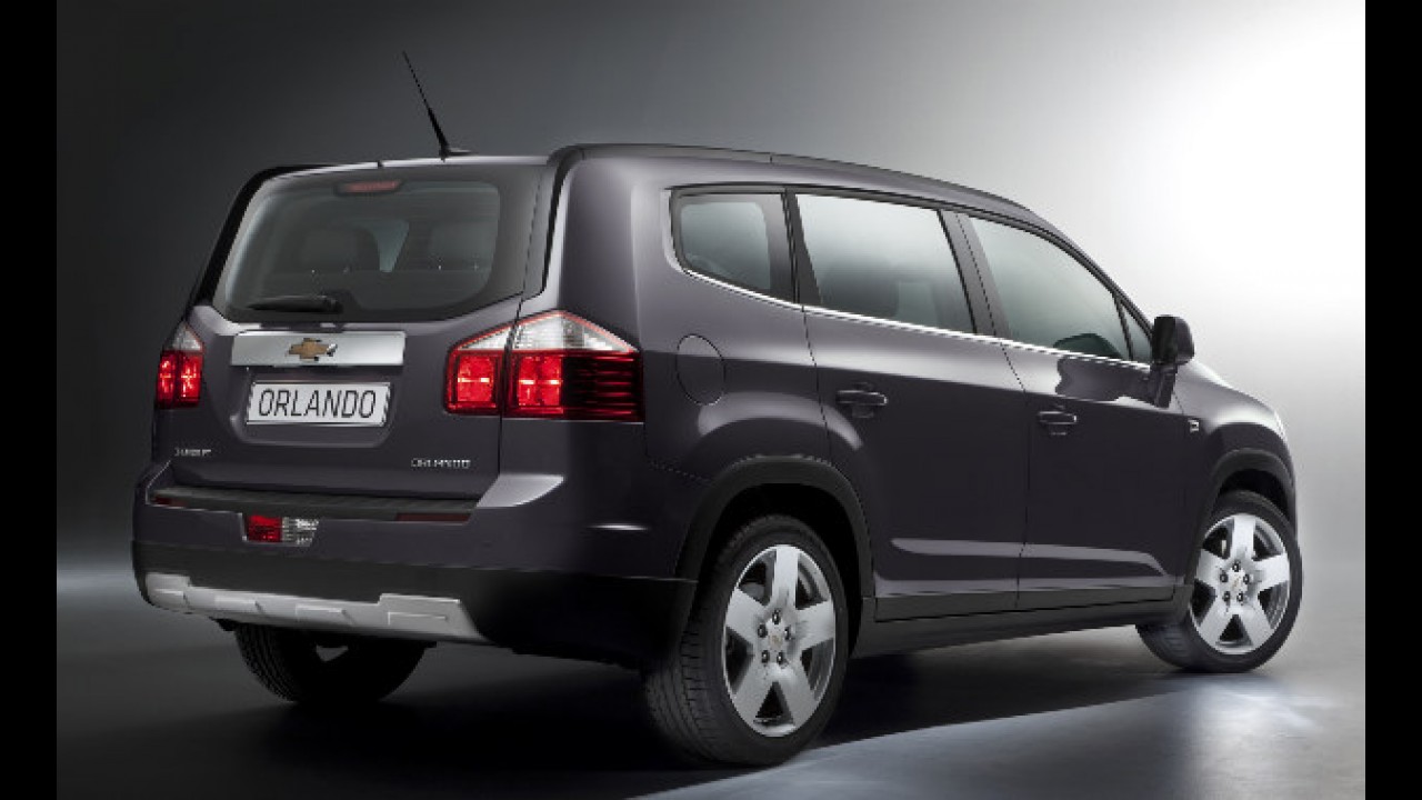 Chevrolet Orlando: Van de 7 lugares faz estréia mundial no Salão de Paris