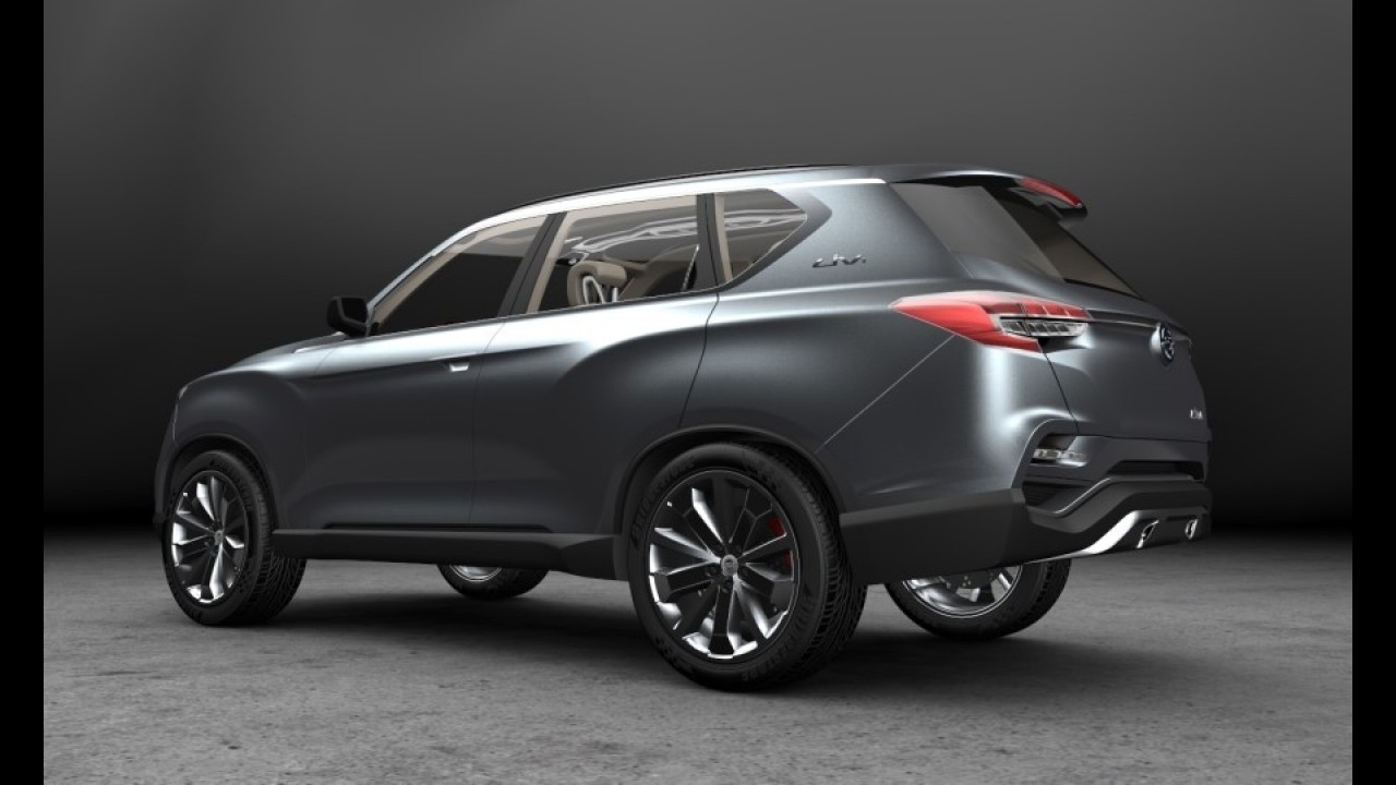 LIV-1 Concept antecipa novo SUV de sete lugares da SsangYong