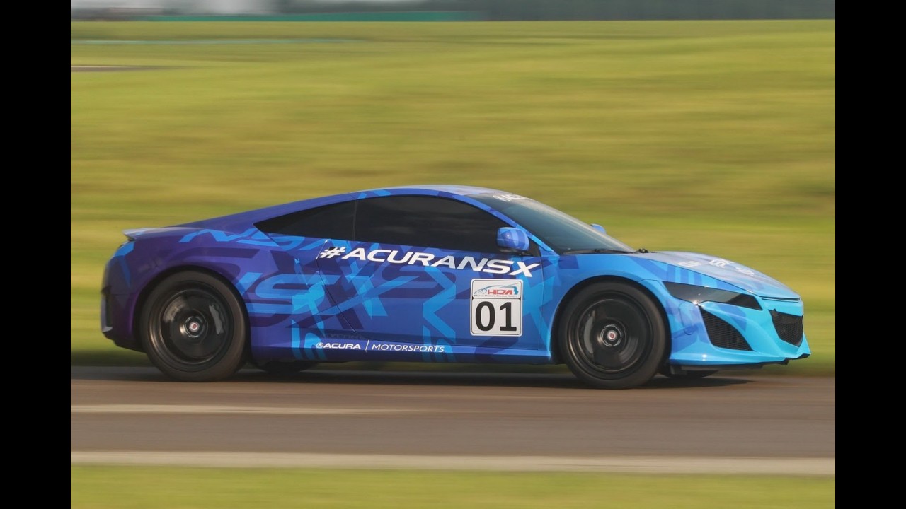 Vídeo: confira o esportivo Acura NSX em ação