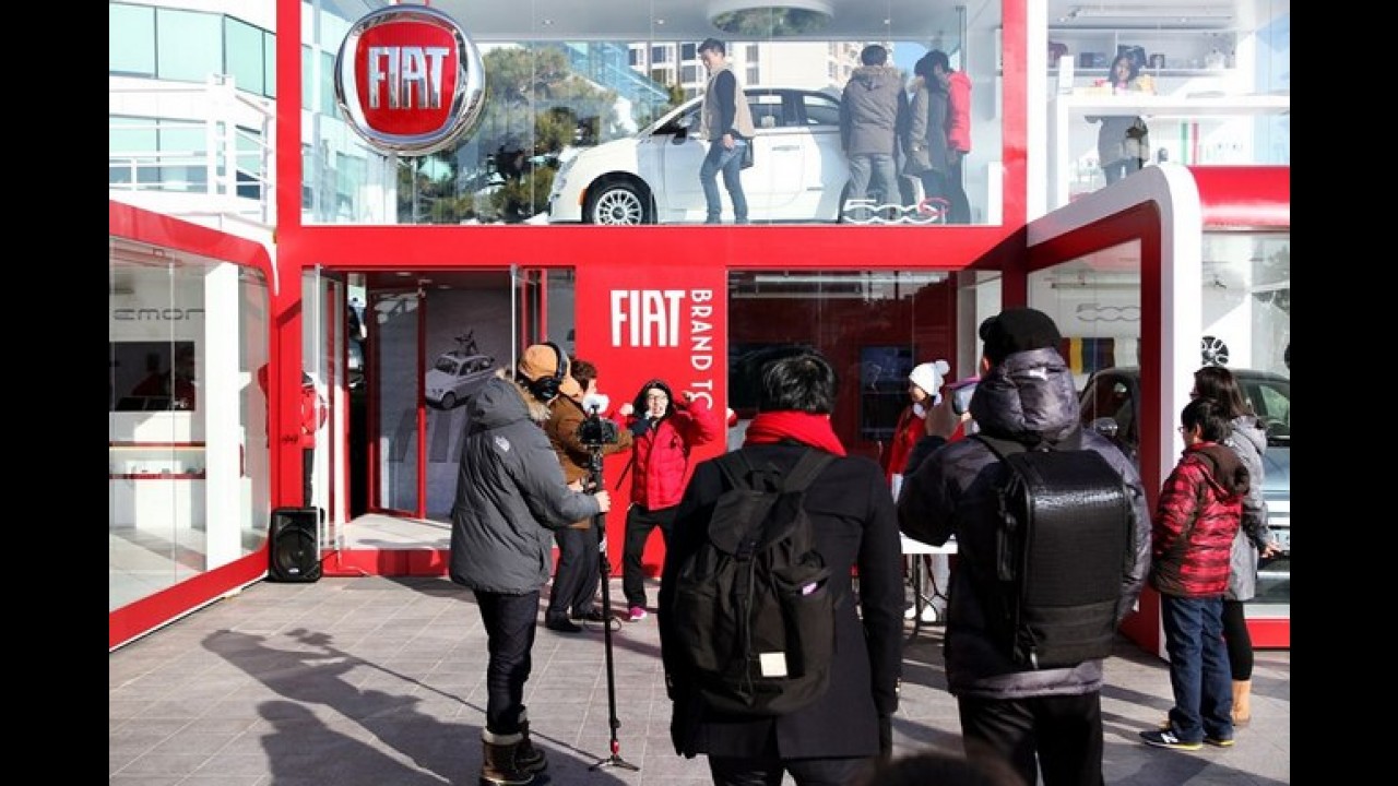 Fiat retorna à Coréia do Sul após 16 anos - Fiat 500 é o carro chefe