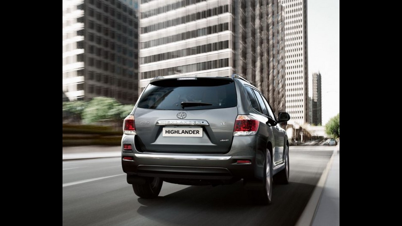 Toyota Highlander produzida nos EUA será exportada para Rússia e Austrália