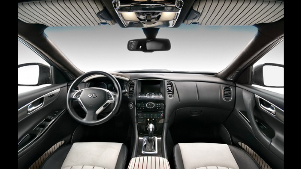 Infiniti EX37 e FX37 ganham pacote de alterações no acabamento interno