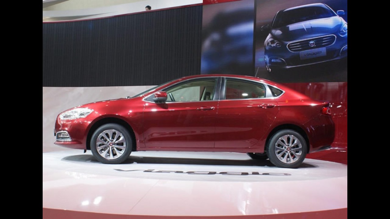 Fiat Viaggio é lançado oficialmente no Salão de Pequim: Veja as fotos