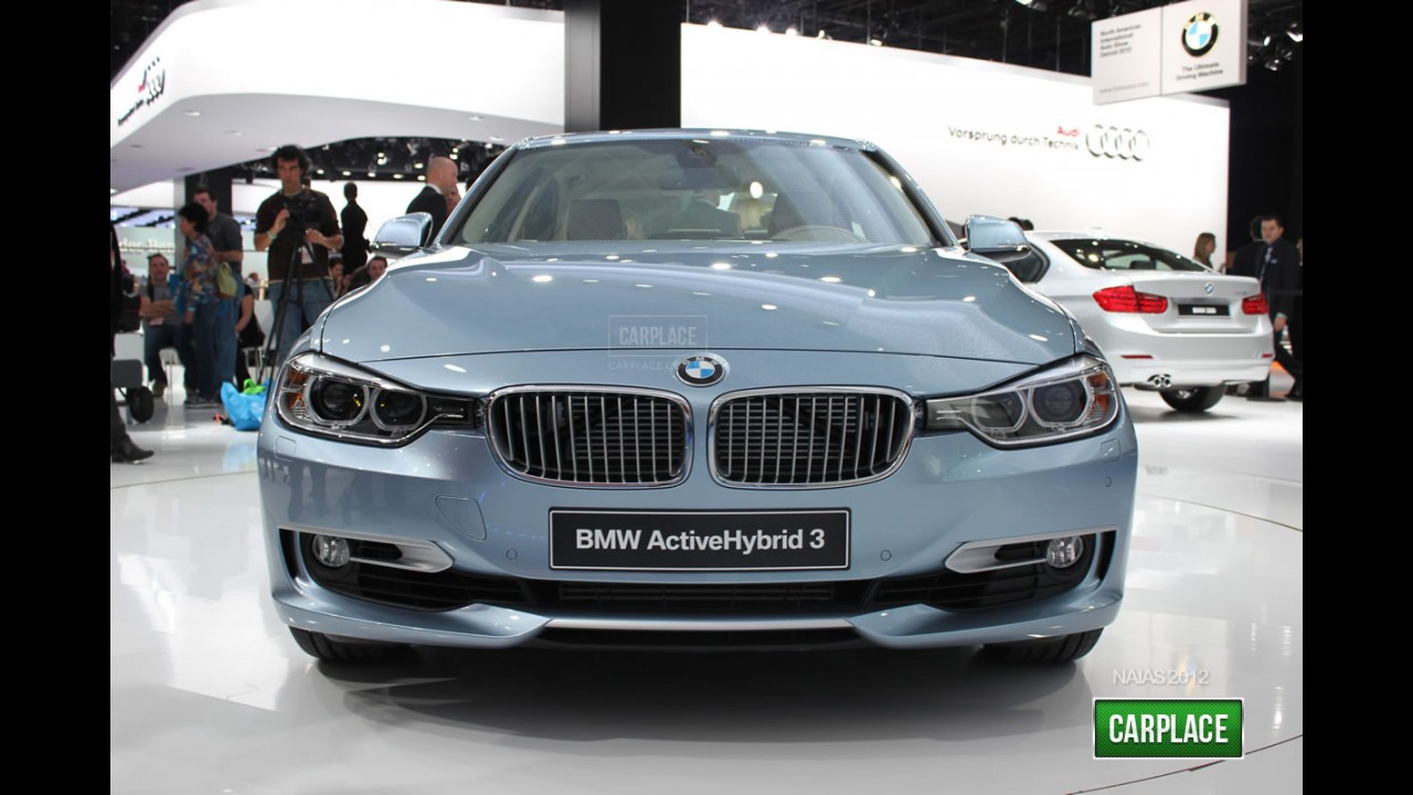 Salão de Detroit: Fotos do BMW Série 3 Híbrido - Versão pode chegar ao Brasil em 2013