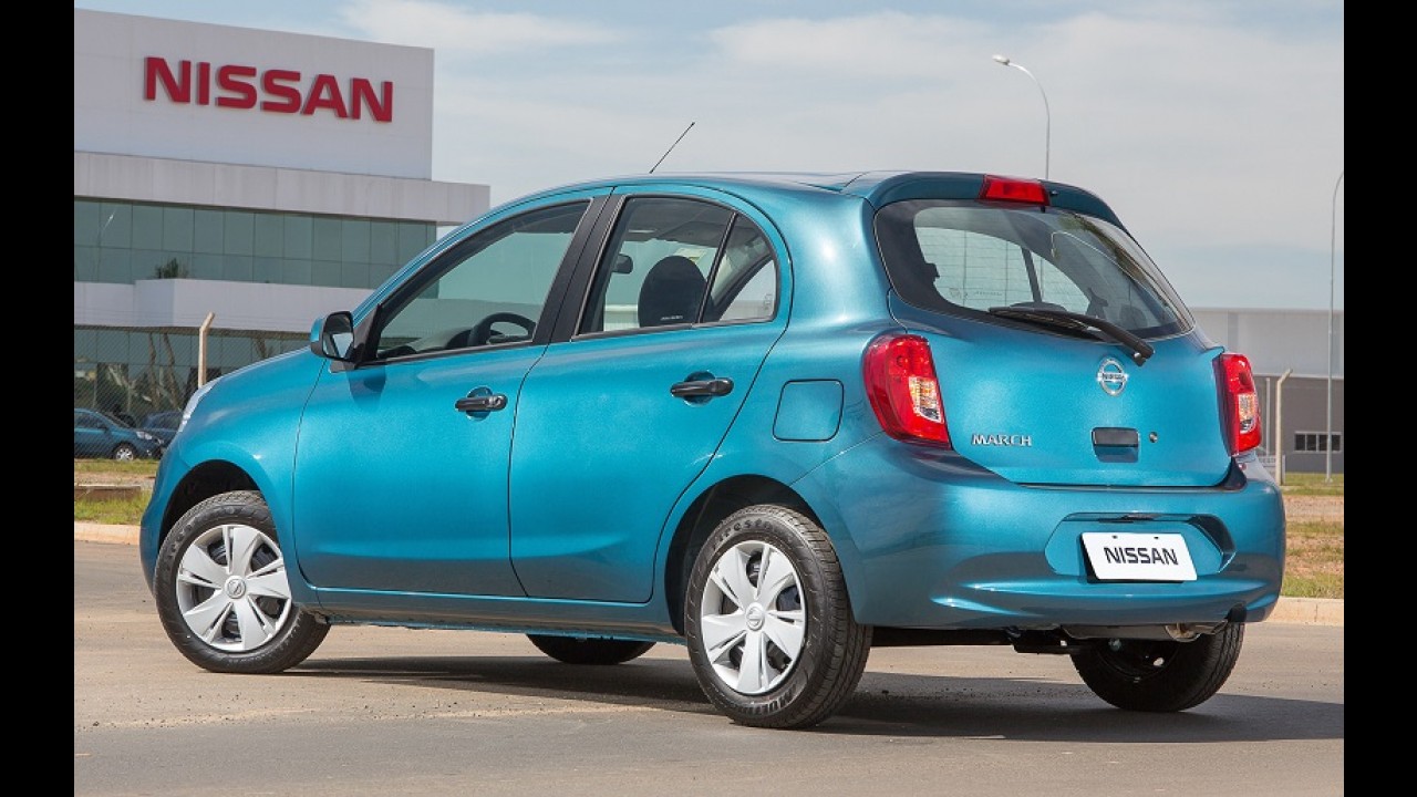 Nissan March ganhará motor 1.0 de três cilindros na próxima semana