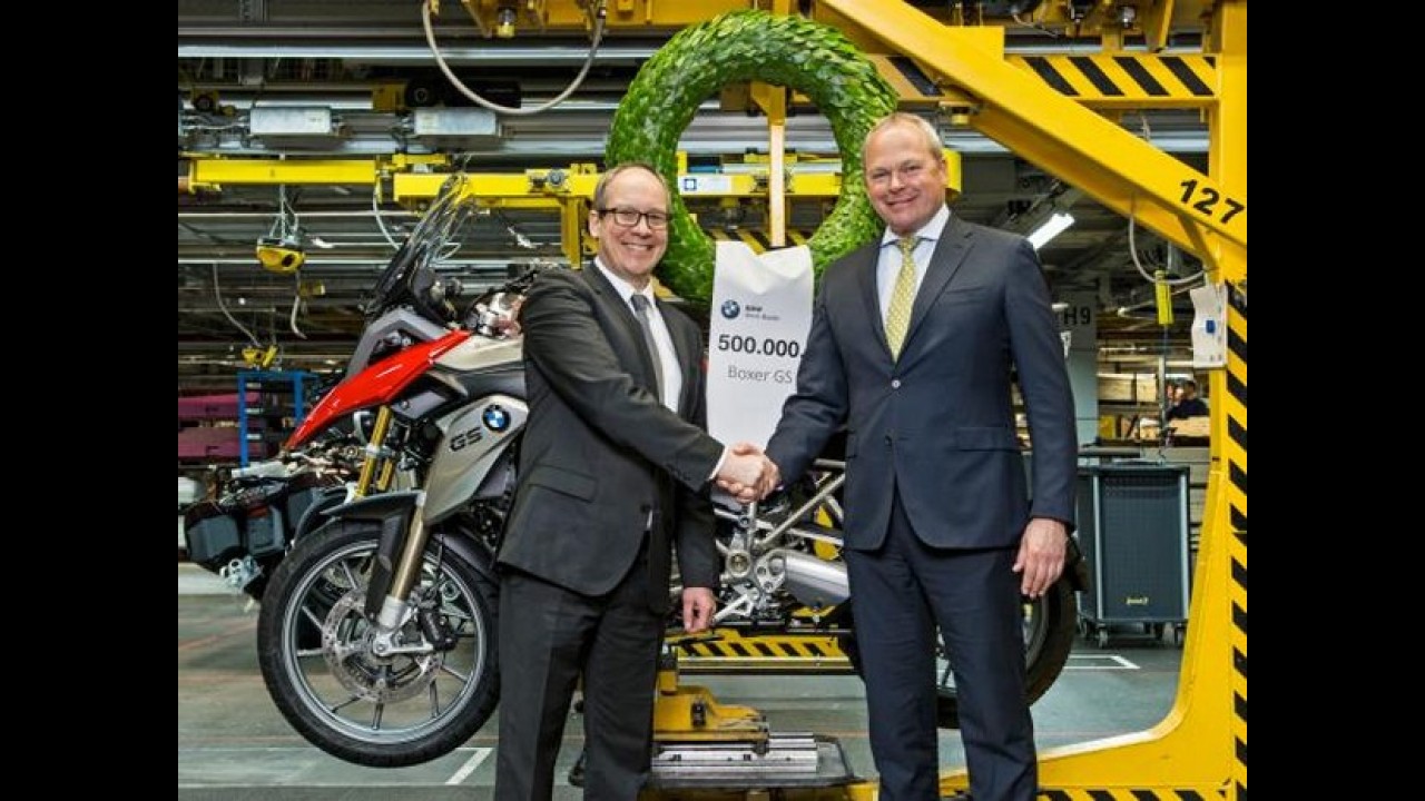 BMW GS com motor boxer chega a marca de 500 mil unidades produzidas