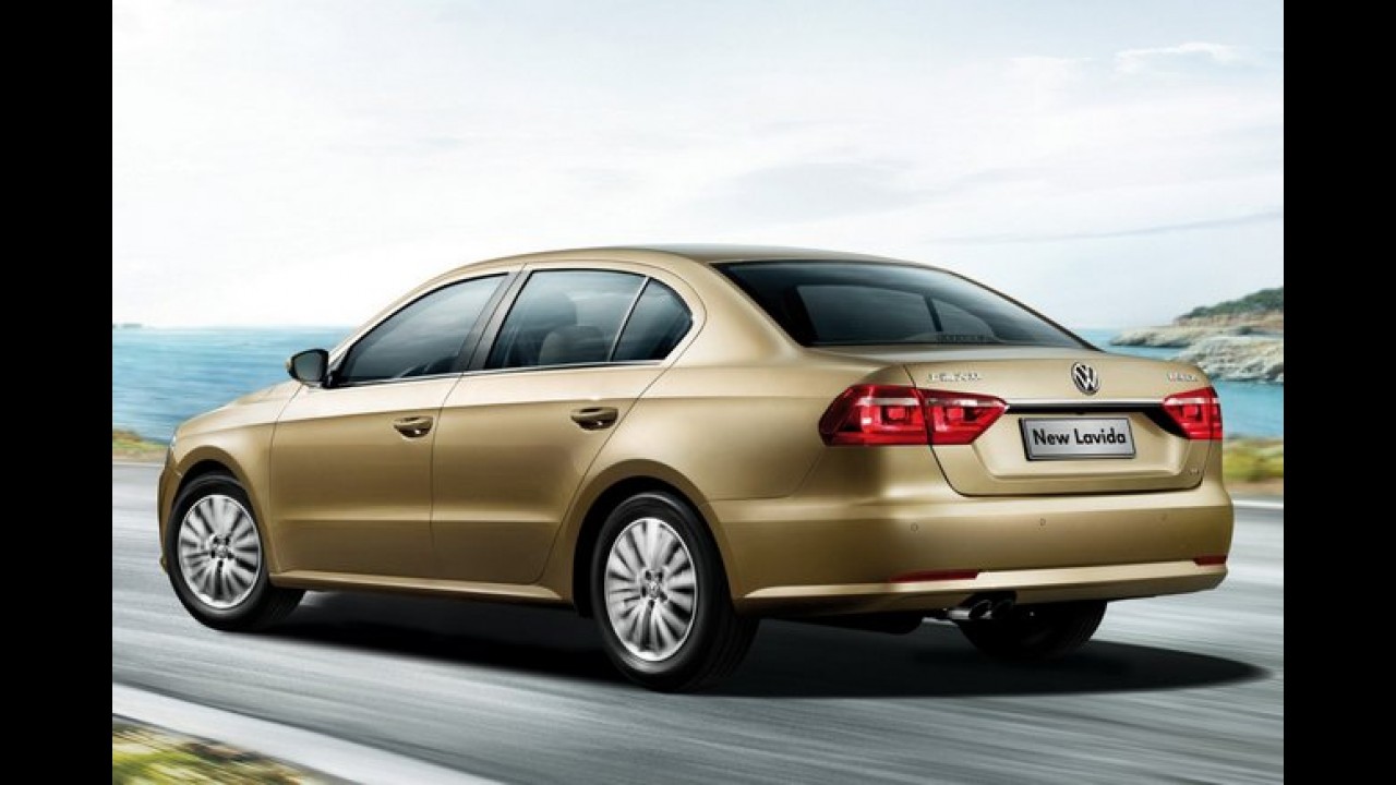 Exclusivo para China: Volkswagen divulga mais imagens do sedã Lavida