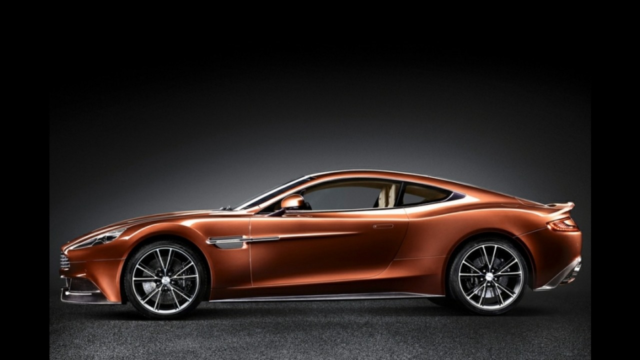 Aston Martin Vanquish aparece em primeiras imagens oficiais antes da hora