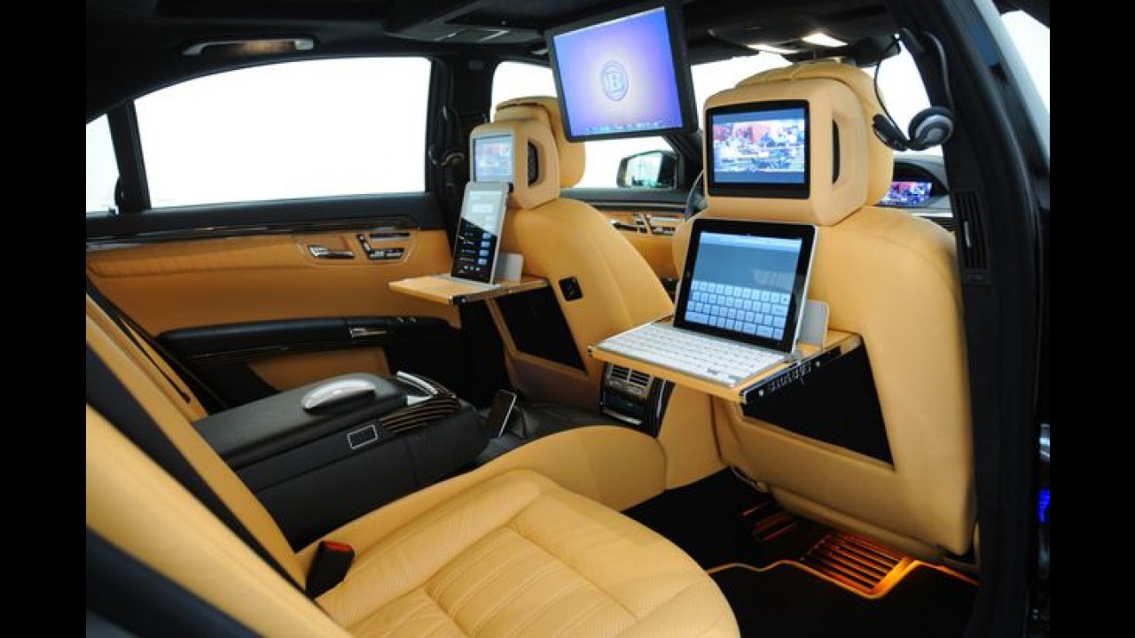 Preparadora Brabus deixa Mercedes Classe S com 800 cv!