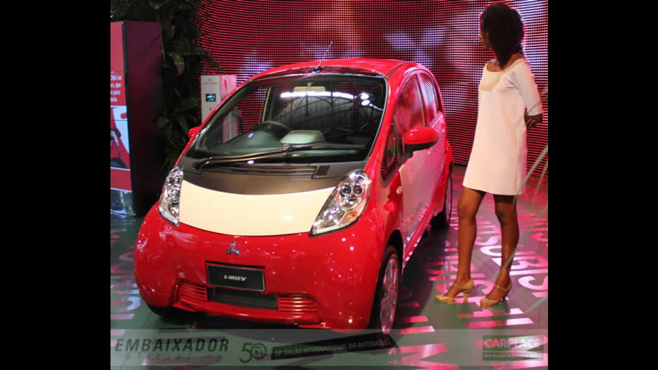 Salão do Automóvel: Mitsubishi apresenta o compacto elétrico i-MiEV