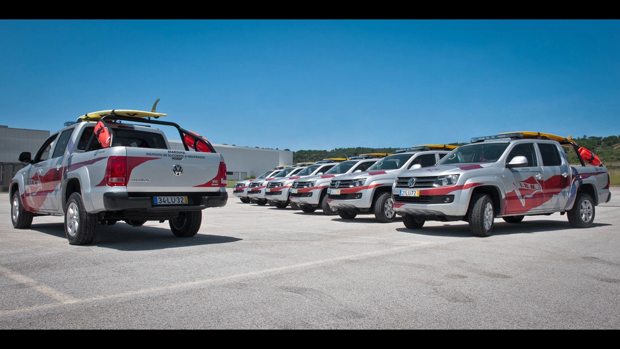 Volkswagen Amarok será o veículo oficial de salva-vidas em praias portuguesas