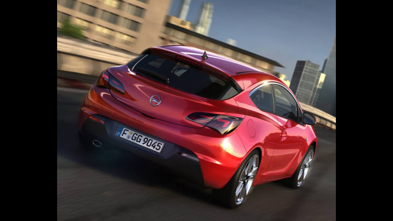 Novo Opel Astra GTC: primeiras fotos oficiais