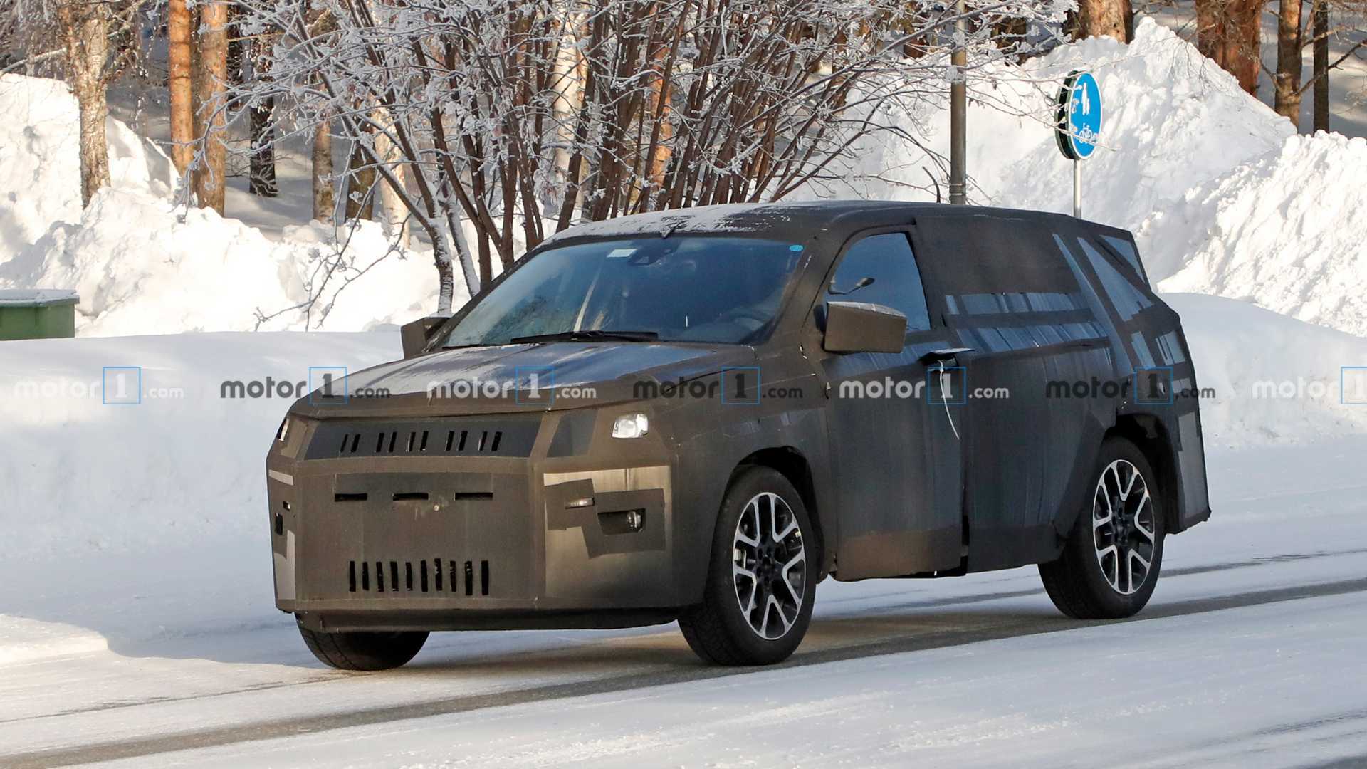 Mystery Suv Spied For The First Time Is It Fiat Or Jeep