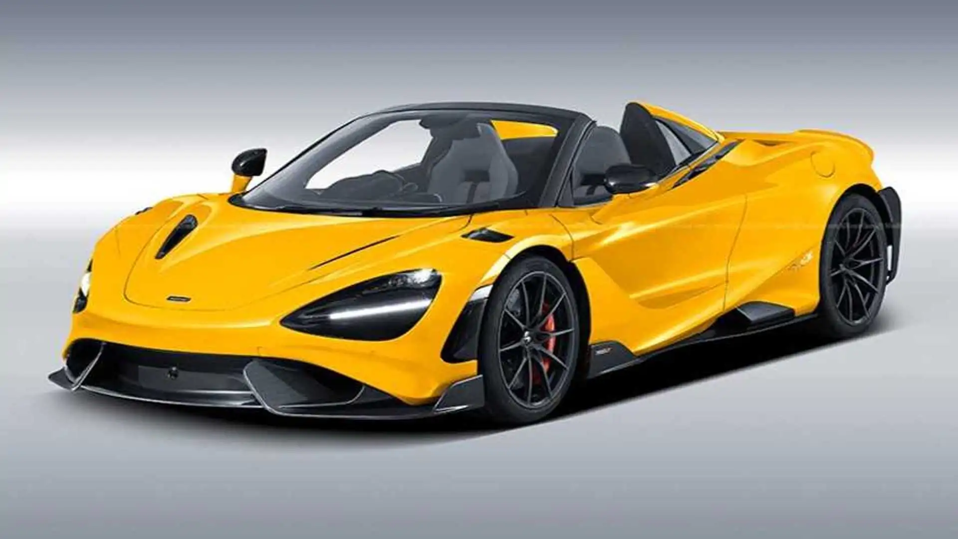 Mclaren 765lt Spider Rendering Previews Possible Future