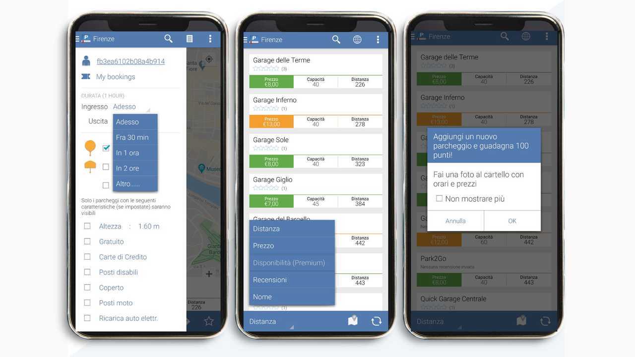 Parkopedia, l'app per trovare parcheggio