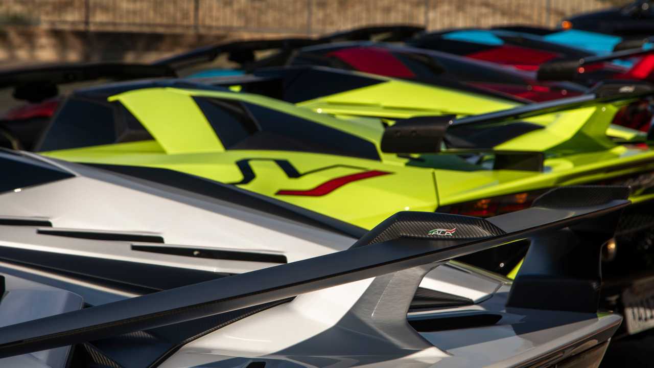 Lamborghini Aventador SVJ Roadster 2020, primera prueba