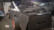 The Russian Cybertruck Has A Lada Samara Soul And Burns Gas