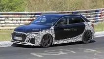 Nuova Audi RS3, le foto spia con meno camuffature