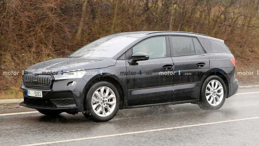 2021 Skoda Enyaq With Production Body Spied Inside And Out
