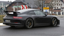 Porsche 911 GT3 facelift spy photo