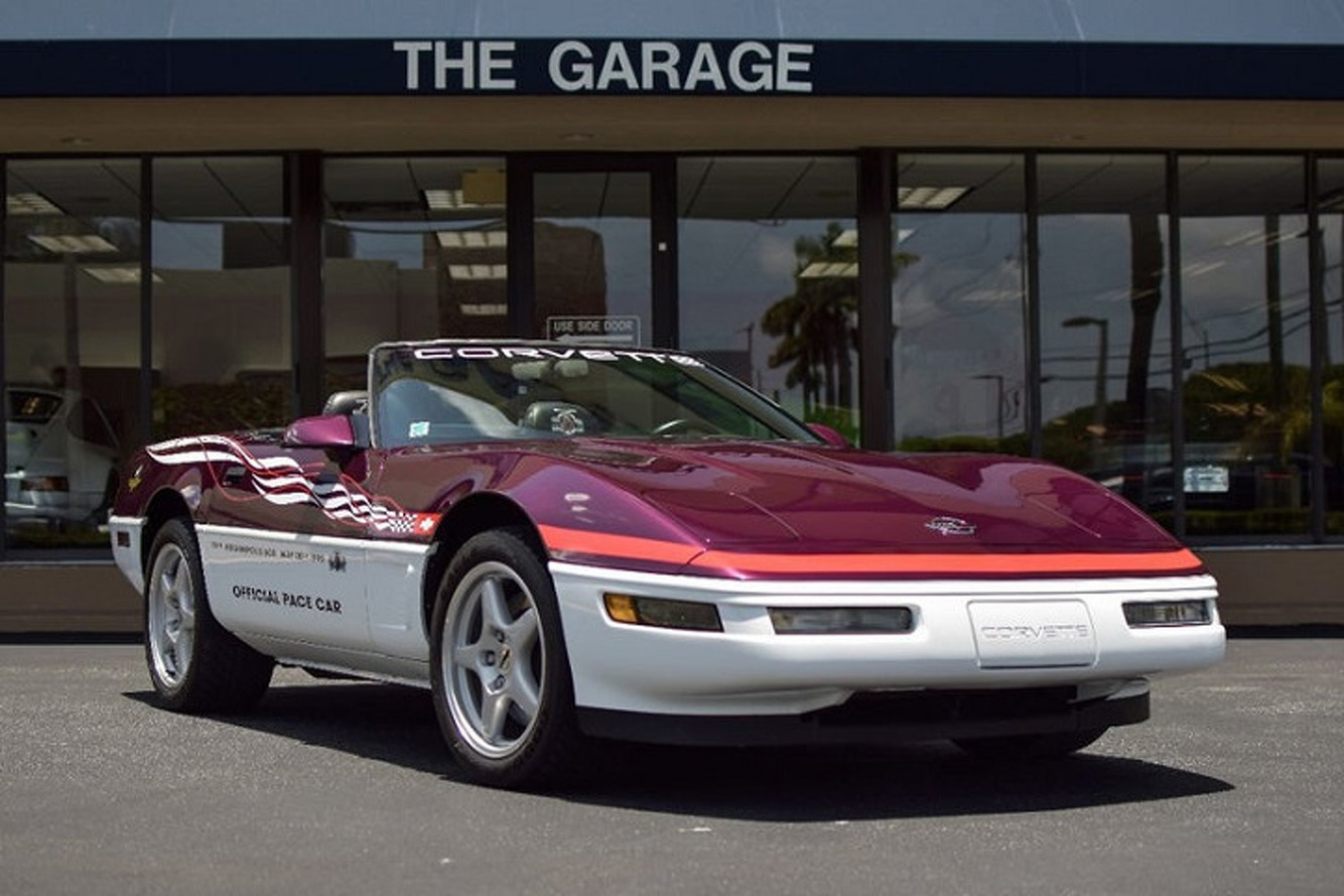 1995 Corvette Pace Car Comes With a Matching GoKart, Scale Model