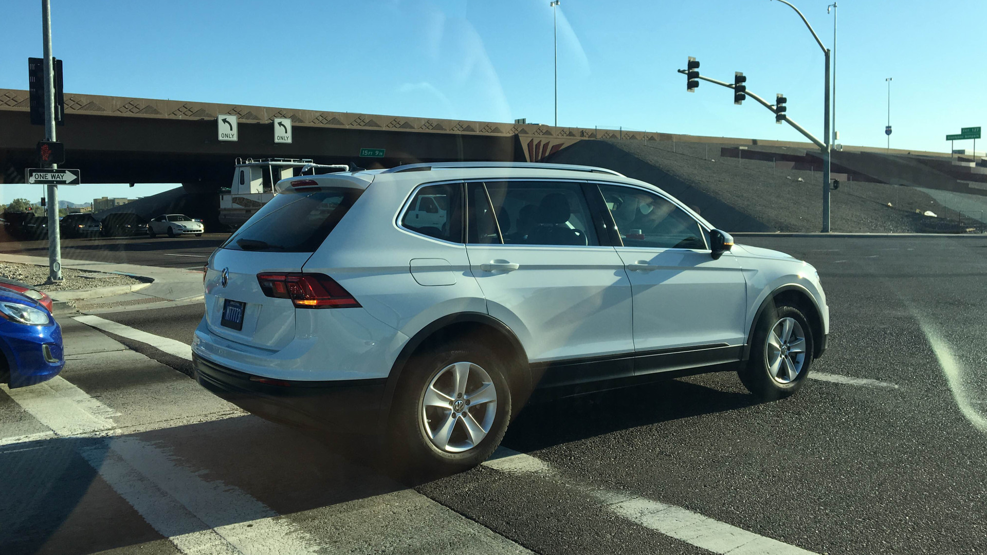 Volkswagen Tiguan Lwb Spied Undisguised In The United States