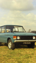 Four generations Land Rover Range Rover