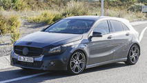 2015 Mercedes-Benz A-Class facelift spy photo