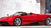 Pagani Huayra Roadster render