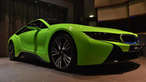 BMW i8 Lime Green