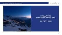 Infografica sui piani di elettrificazione di Stellantis