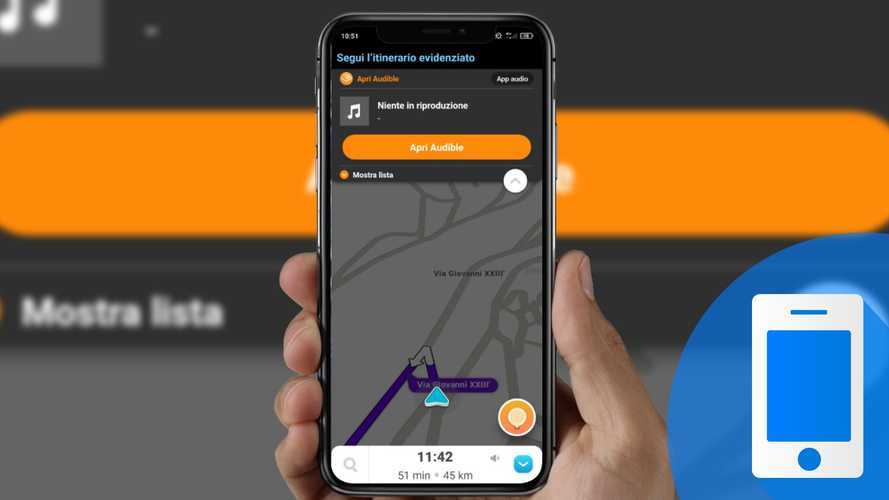 Come ascoltare podcast e audiolibri in auto con Waze e Audible