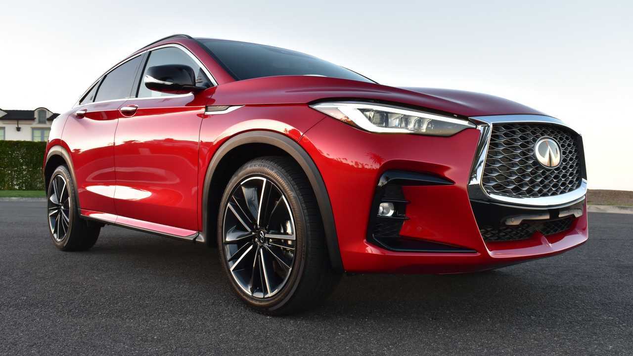 2022 Infiniti QX55 Exterior Front Quarter