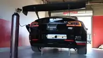 Tesla Model S Plaid modified by Unplugged Performance