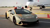 Lamborghini Huracán Evo als Follow-Me-Car