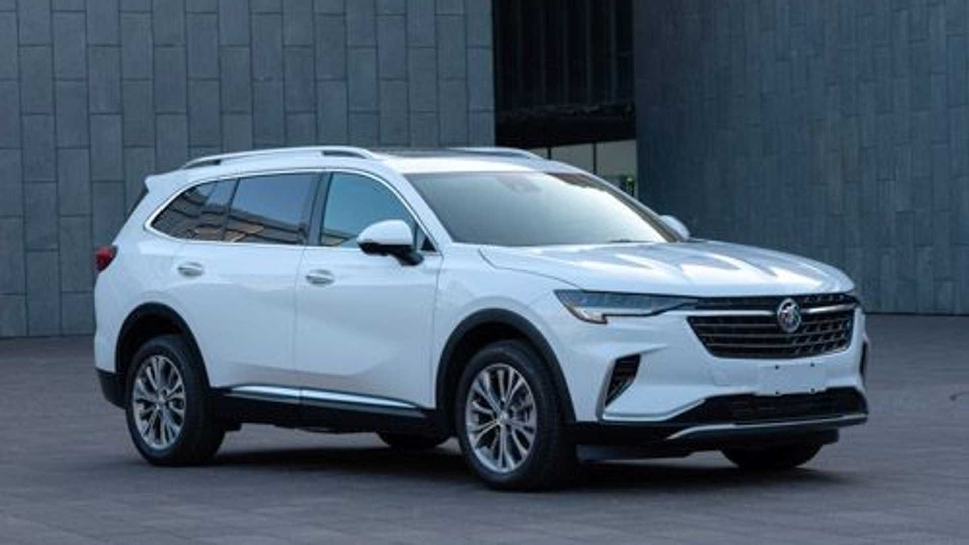 ThreeRow Buick Envision GX Leaks In China Ahead Of Official Debut